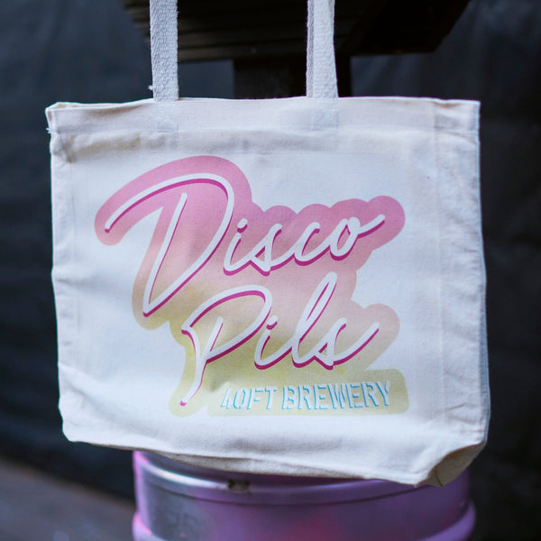 Disco Pils Tote Bag